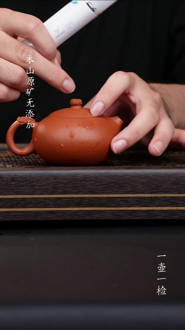 宜兴原矿生砂朱泥吟龙西施