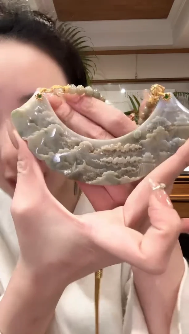 【闪购商品】翡翠颈饰未镶嵌国风