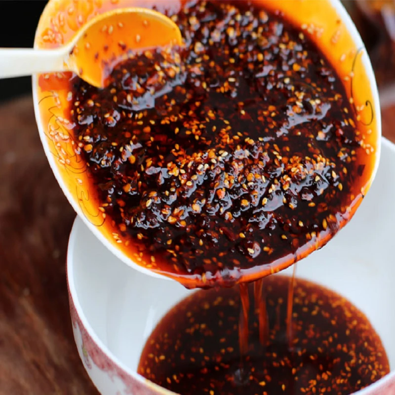 苗乡双妹1斤装贵州特产香辣油辣椒贵阳糯米饭辣椒下饭油泼辣子酱