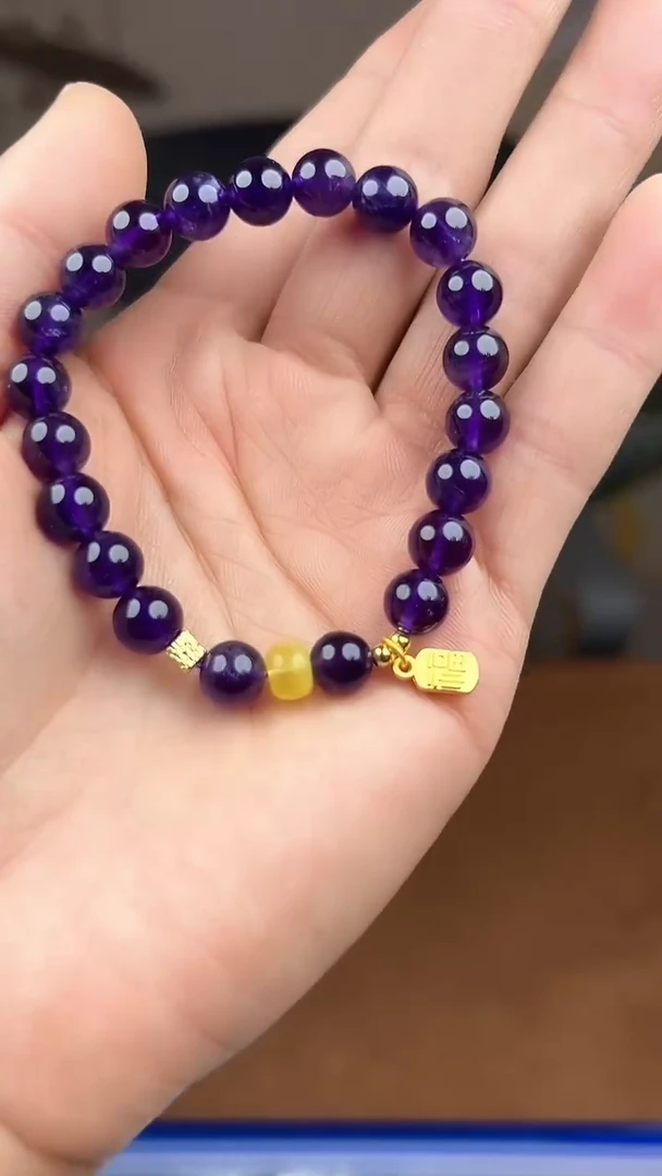 【闪购商品】紫晶手串未镶嵌手串