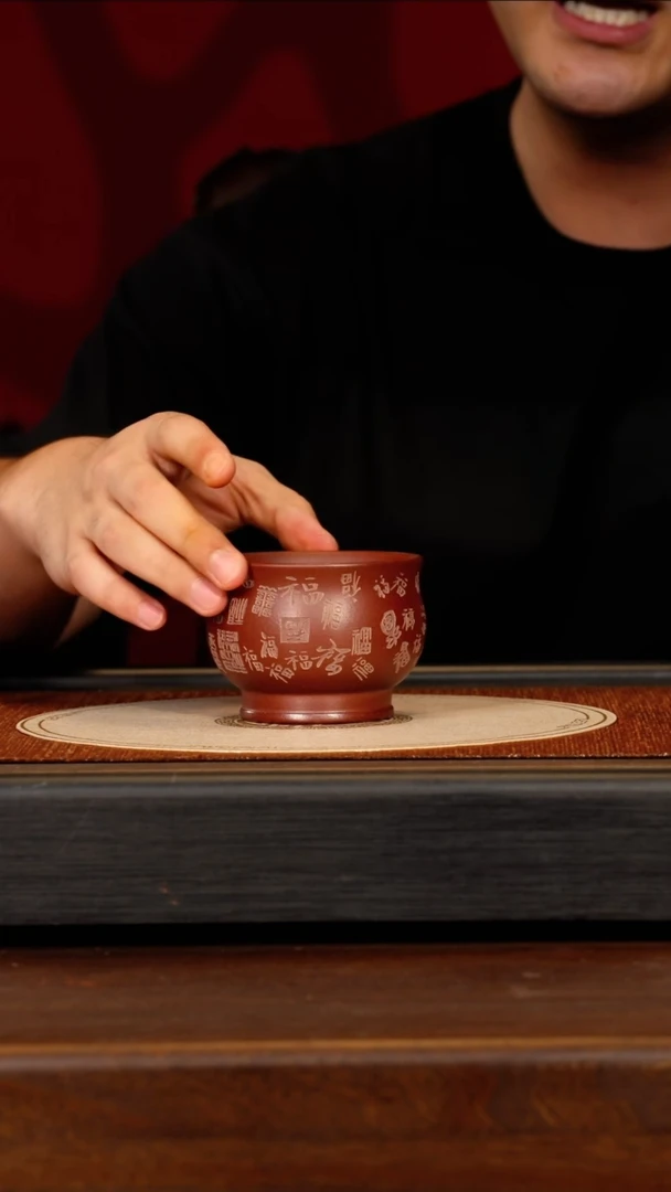 茶壶紫砂宜兴紫砂团团紫砂精选主人杯