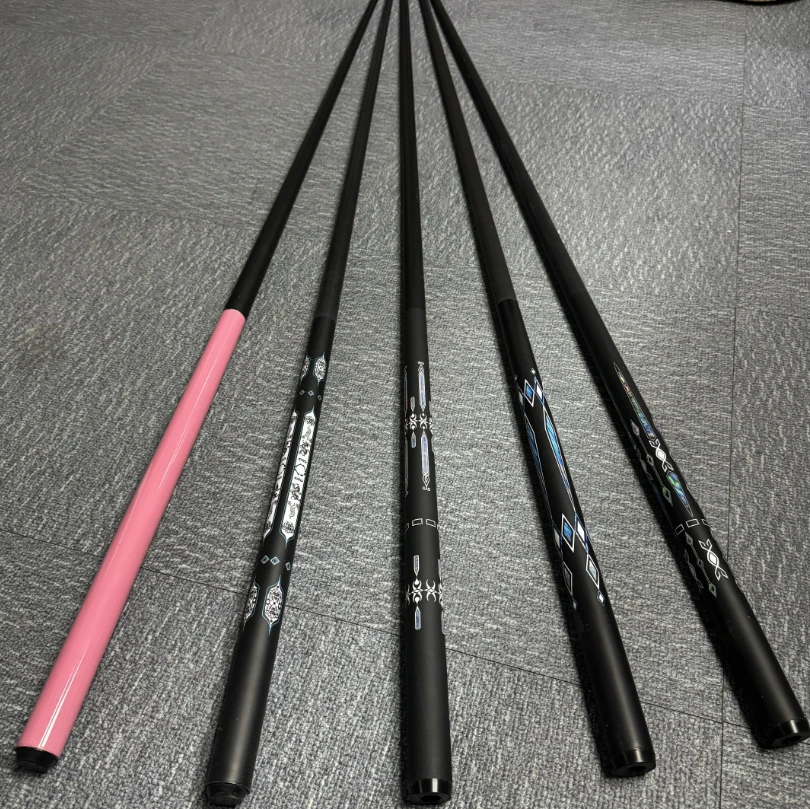 黑科技一体中式黑8台球杆 - 打杆
