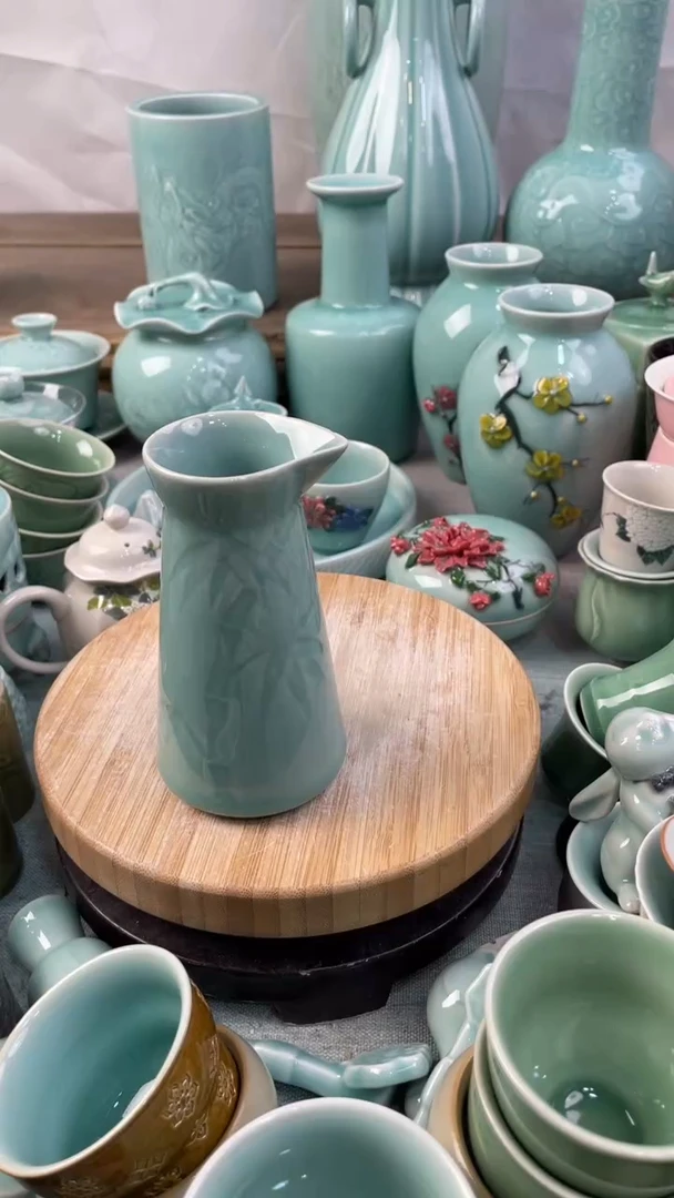 【闪购商品】特价福利 微瑕 慧仙青瓷