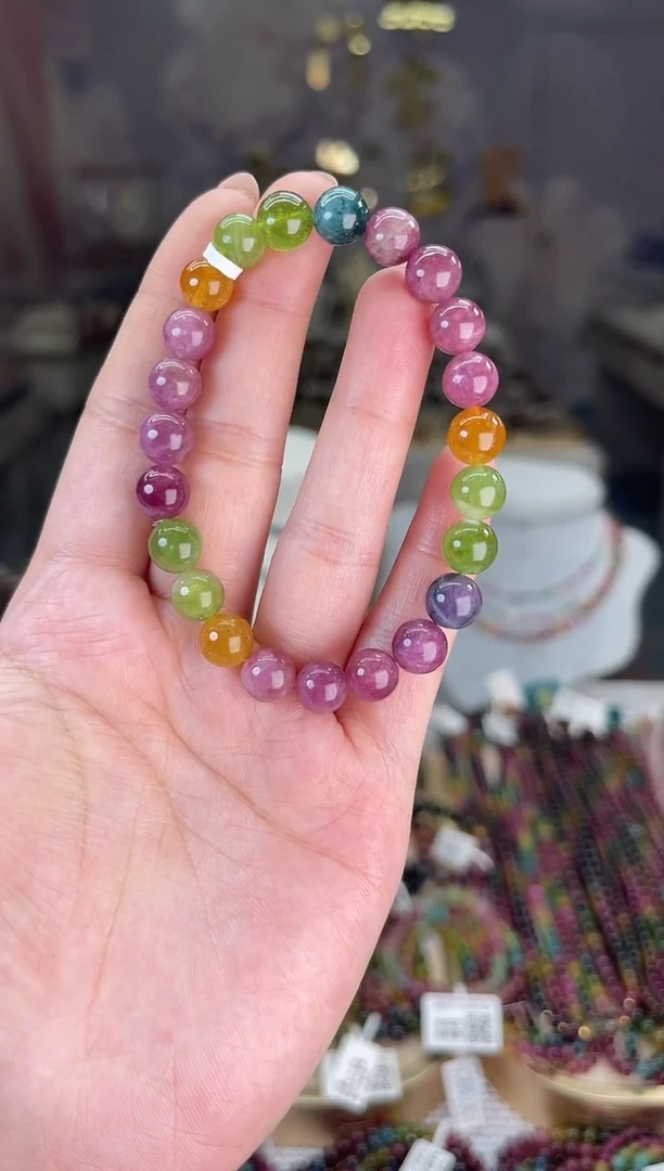 【闪购商品】碧玺/未镶嵌8mm+碧玺单圈多样性发货