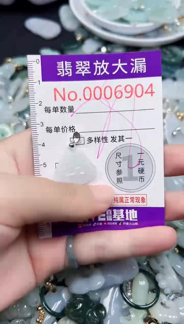 颈饰未镶嵌翡翠6904