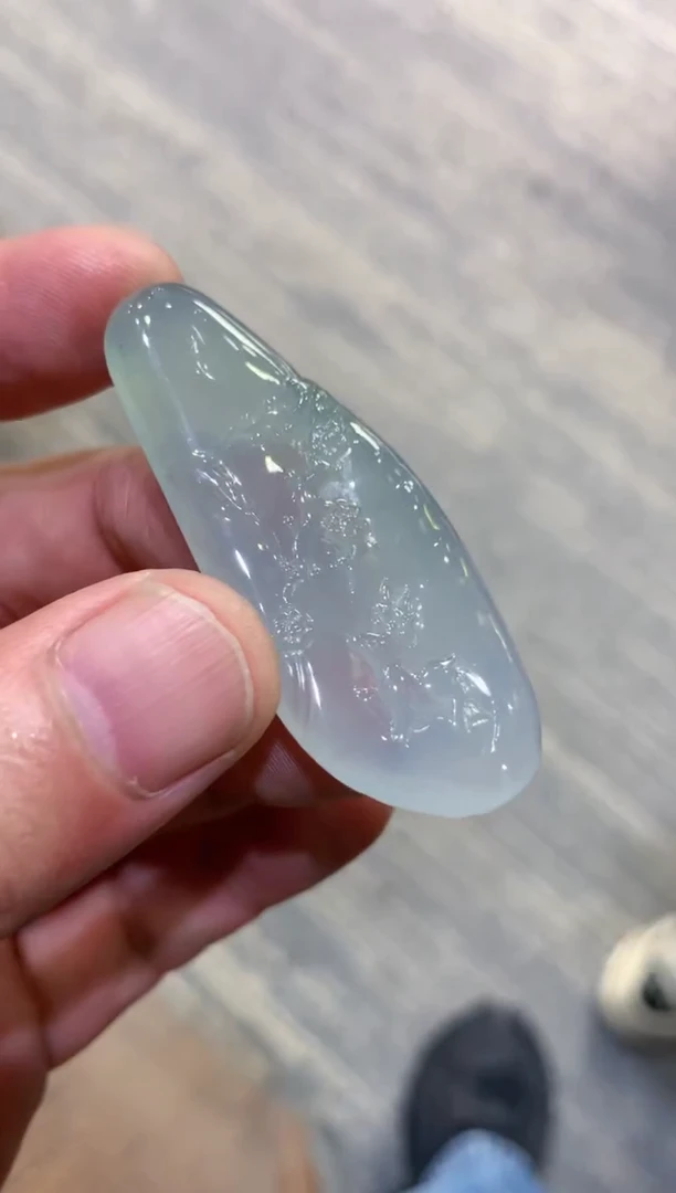 颈饰未镶嵌翡翠天然A货翡翠