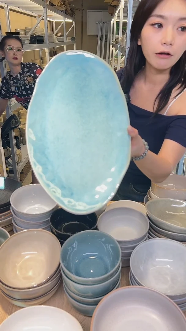 瓷148进出口高温釉下彩陶瓷餐具