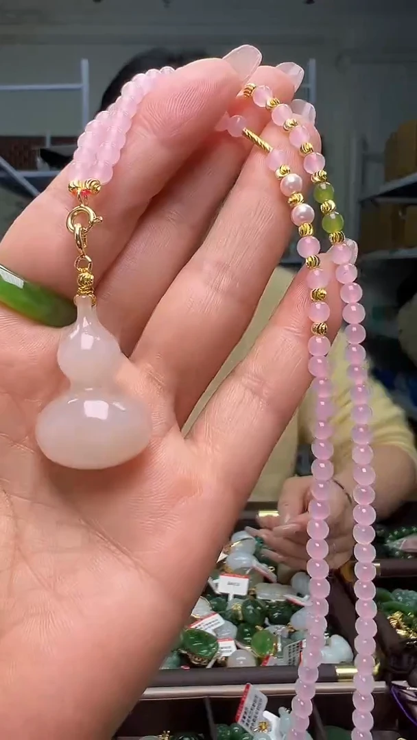 颈饰银S925镶嵌和田玉（多样性发货.发其一）12.01.13