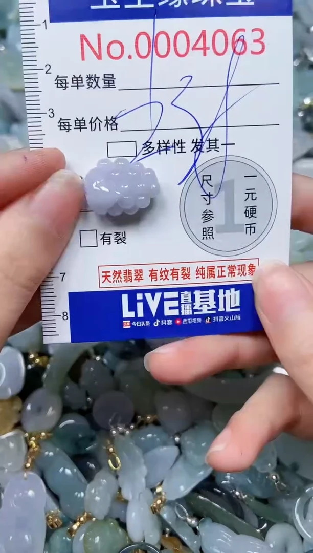 【闪购商品】翡翠颈饰未镶嵌闪购00004063