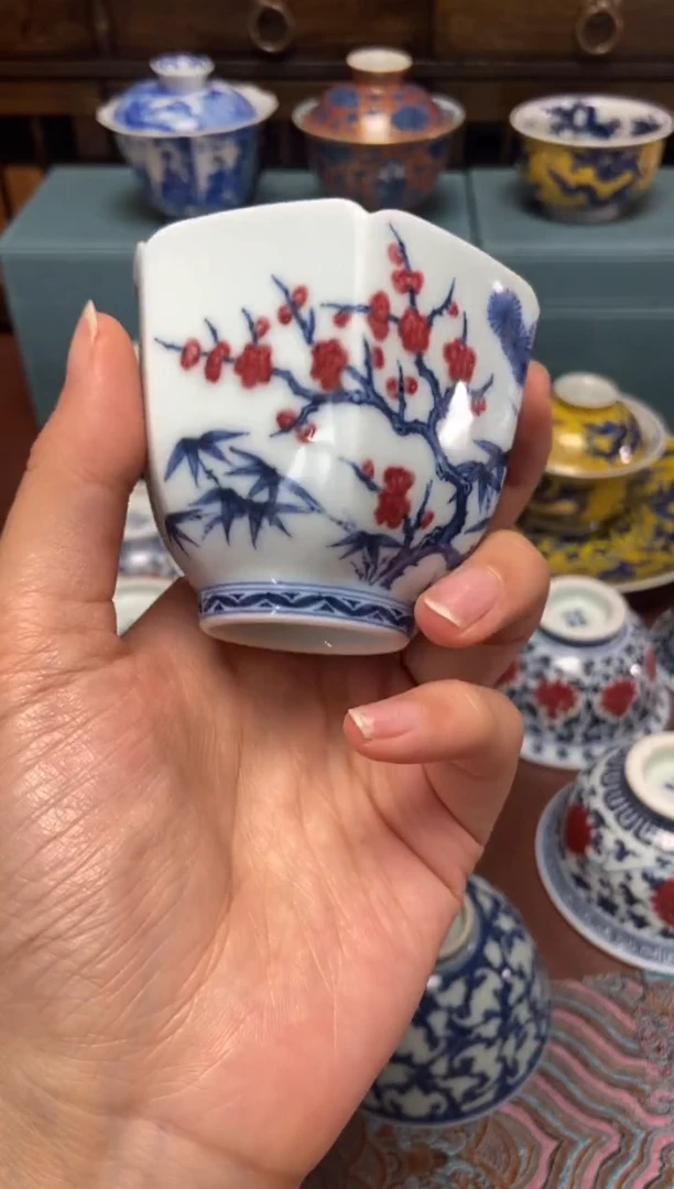 杯阳春白雪 松竹梅六方