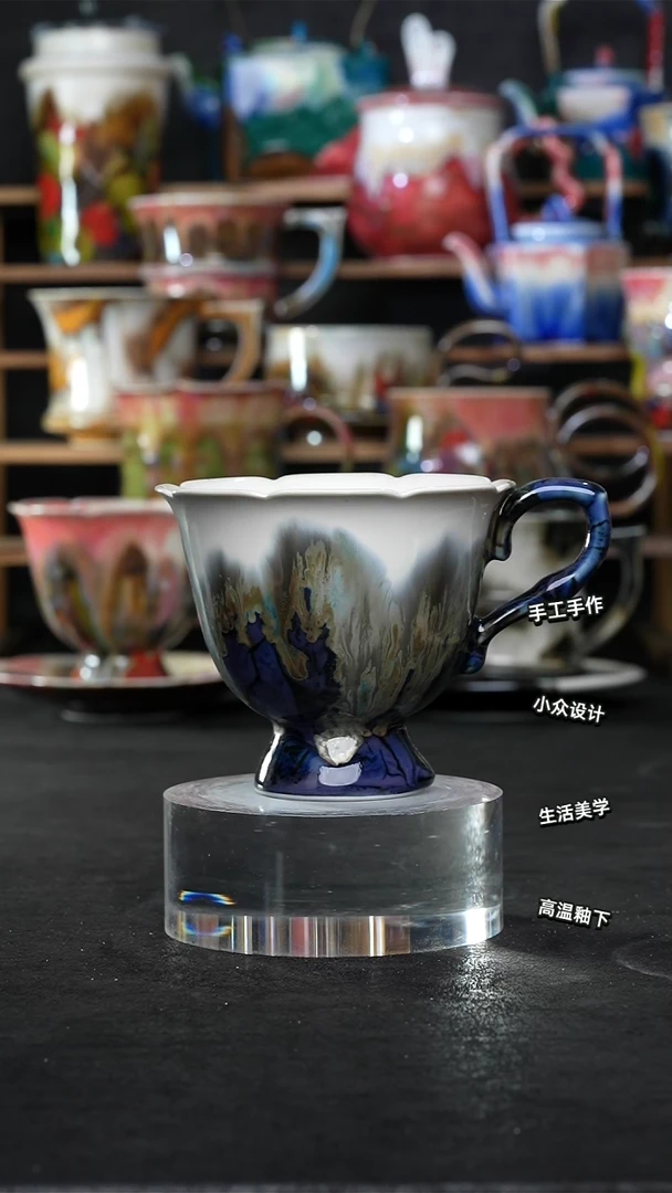 设计师款景德镇森涩手创陶瓷（食品级）726