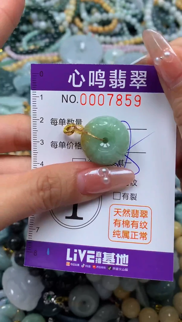 颈饰未镶嵌翡翠闪购007859