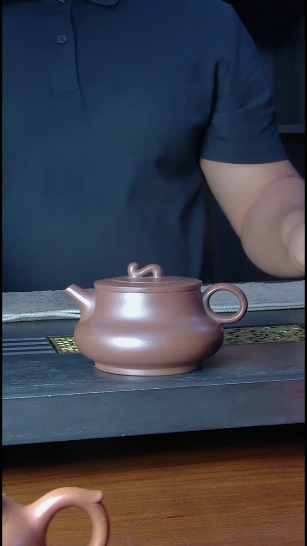 茶壶紫砂牖见斋 乡宁紫砂 福禄如意壶