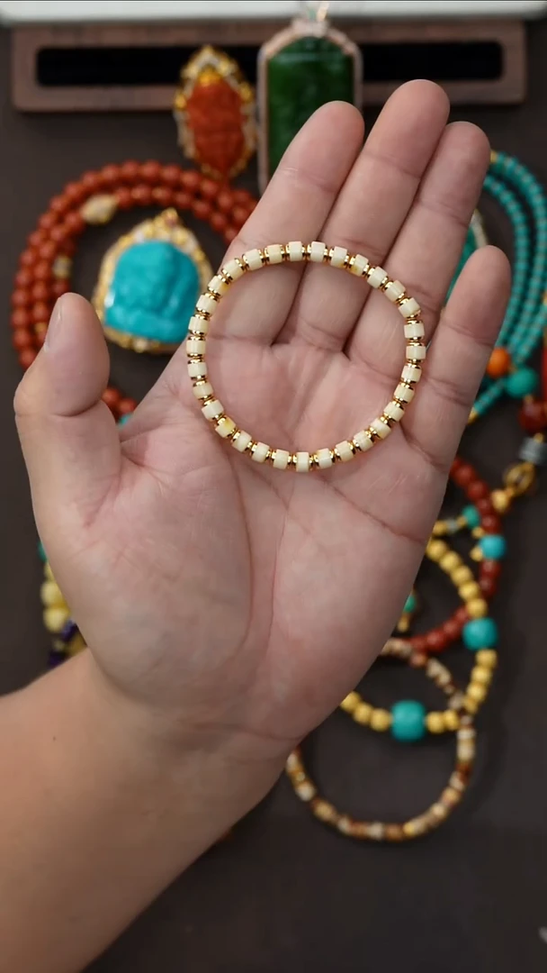 裸石蜜蜡未镶嵌蜜蜡手串（多样性发其一）