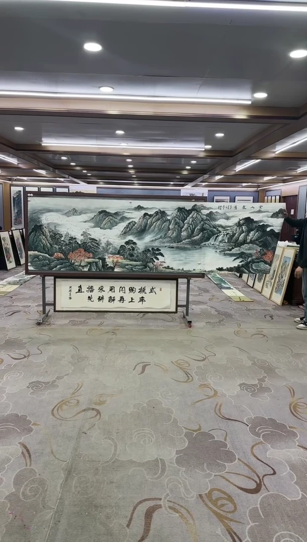 绘画Y-邵明义-小丈二-山水画