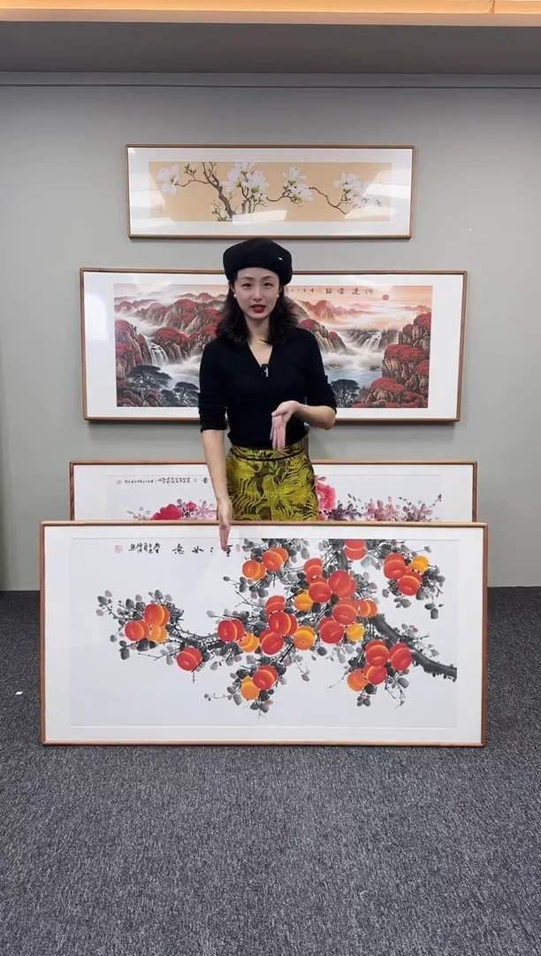 国画事事如意（横）155*78