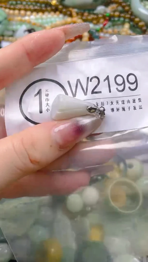 【闪购商品】翡翠颈饰未镶嵌/W/翡翠A货一图一物