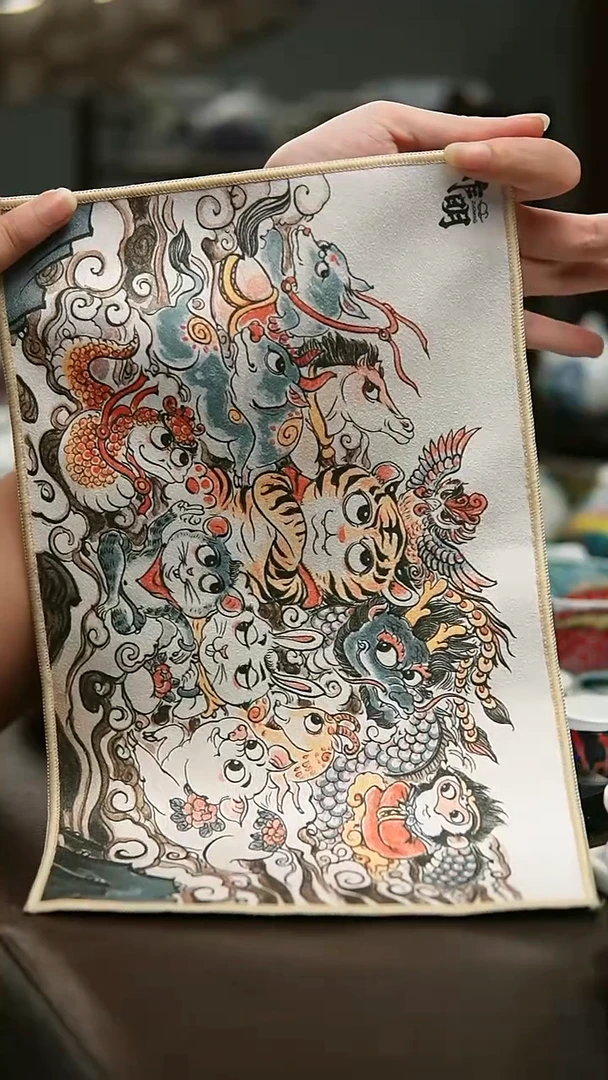 拙明院（宠粉价格）十二生肖茶巾