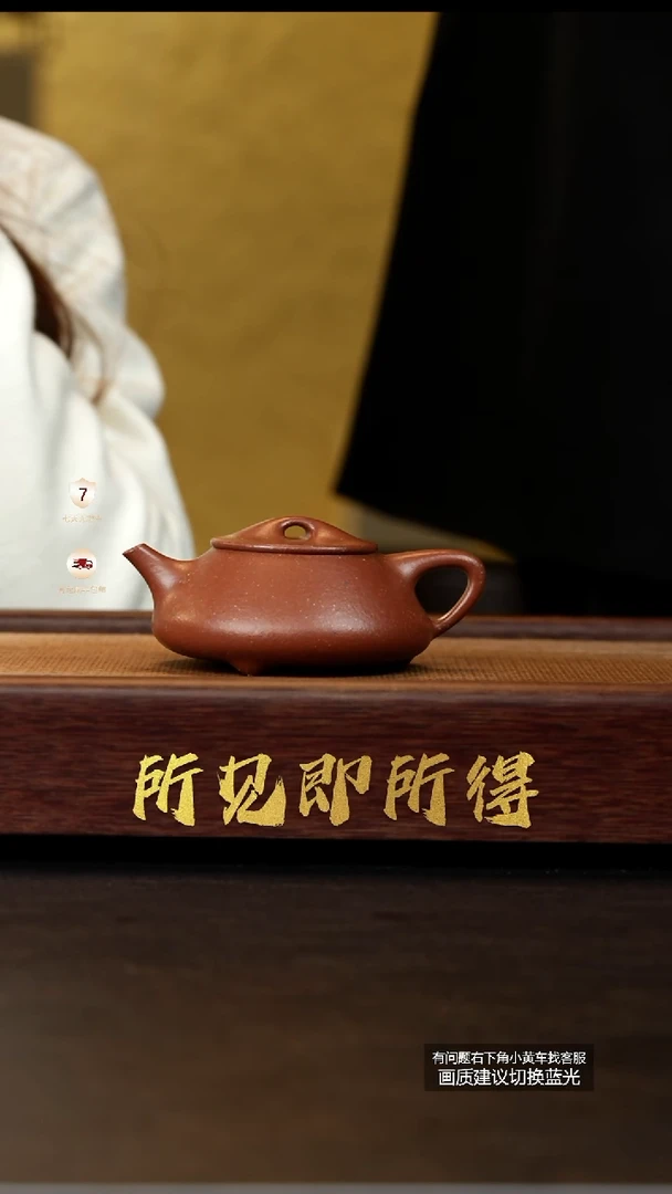 茶壶紫砂范家壶庄原矿大生绝红降坡光明石瓢PG050