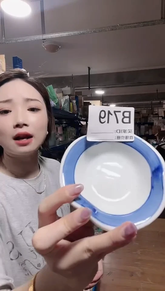 瓷片 日本进口瓷器B719小蝶（新款