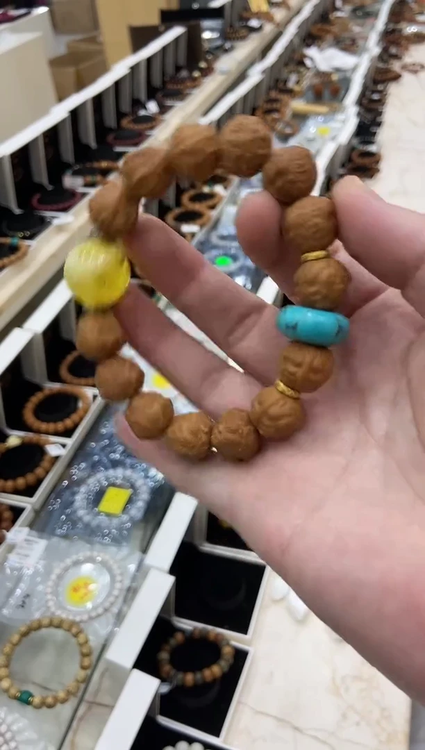 菩提手串/手链猴头雕刻蝉王手串卡15