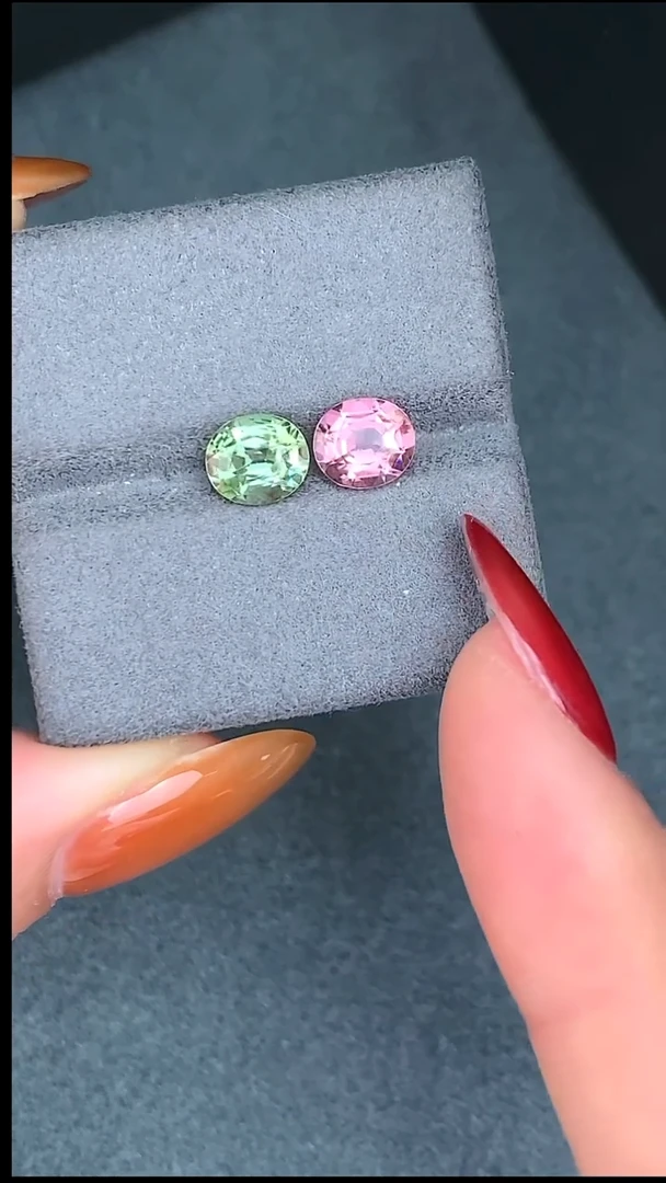 未镶嵌无碧玺1.17+1.15克拉