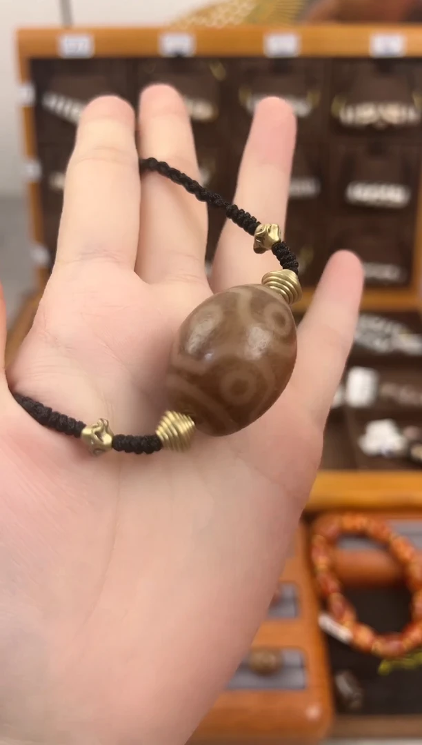 玛瑙/玉髓（覆膜）颈饰合金119（微瑕）