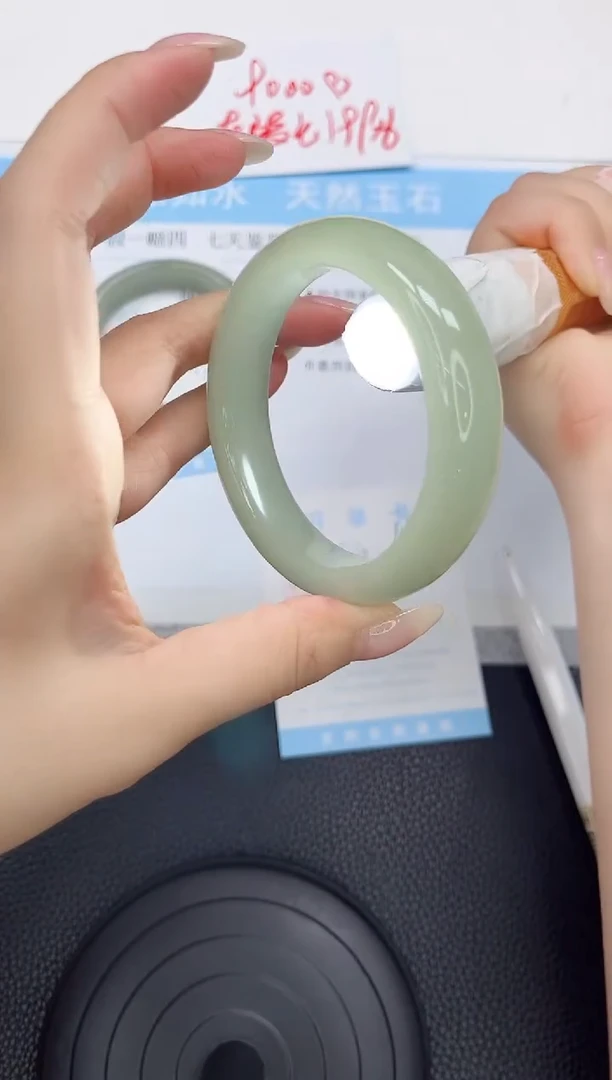 石英质玉手镯未镶嵌A49-56.7