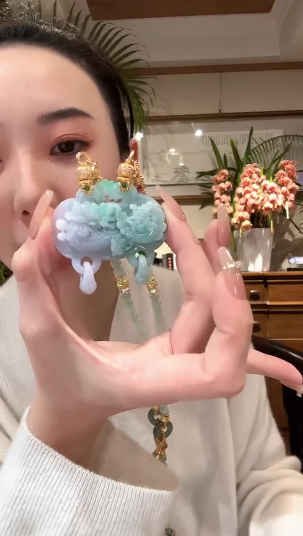 【闪购商品】翡翠颈饰未镶嵌国风