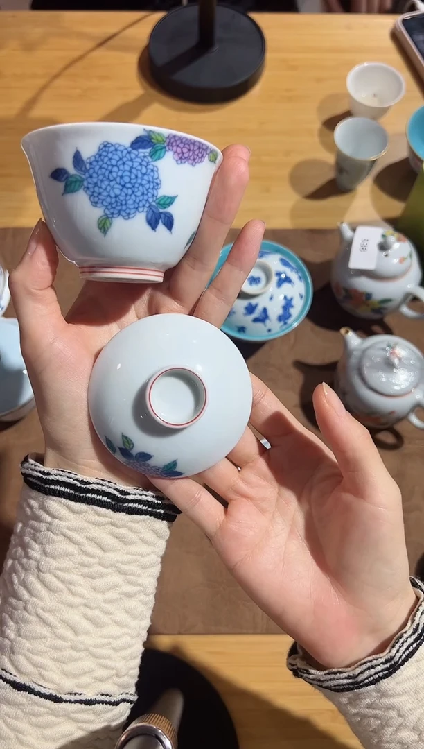 绣球花盖碗福利价格 观云