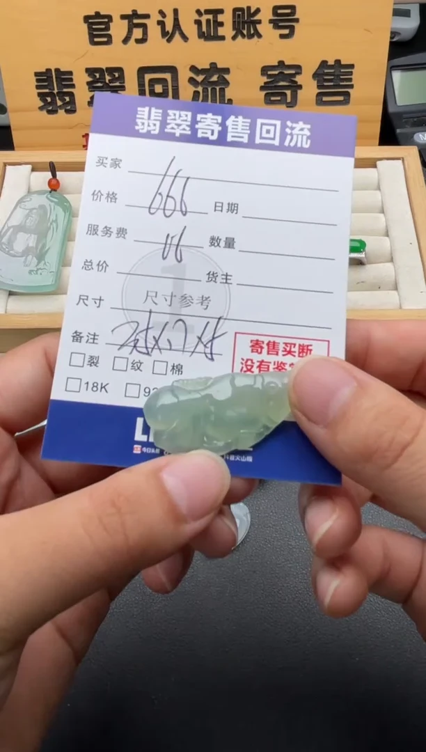 颈饰未镶嵌翡翠10147104