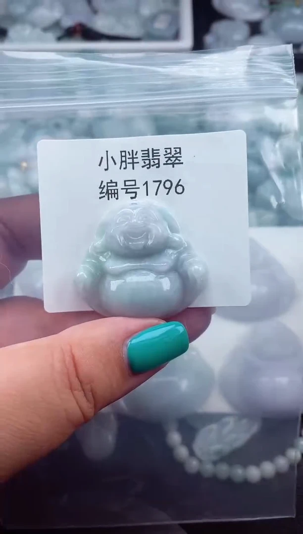 颈饰未镶嵌翡翠缅甸天然A货翡翠1796