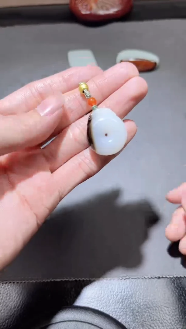 未镶嵌和田玉（子料）挂件YL-ZZ-12.3-33