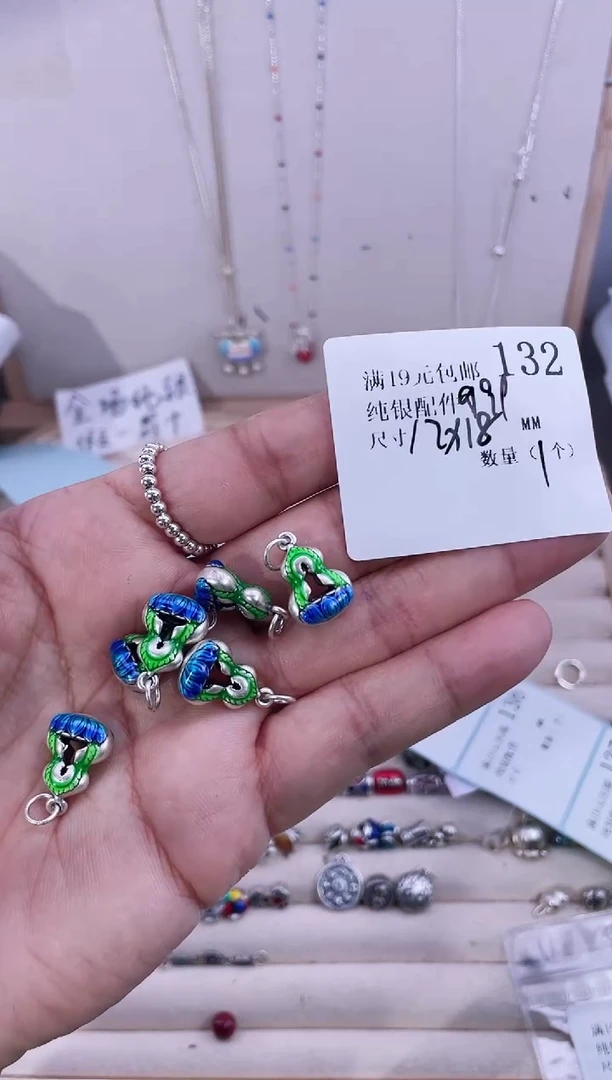 无足银纯银配件132