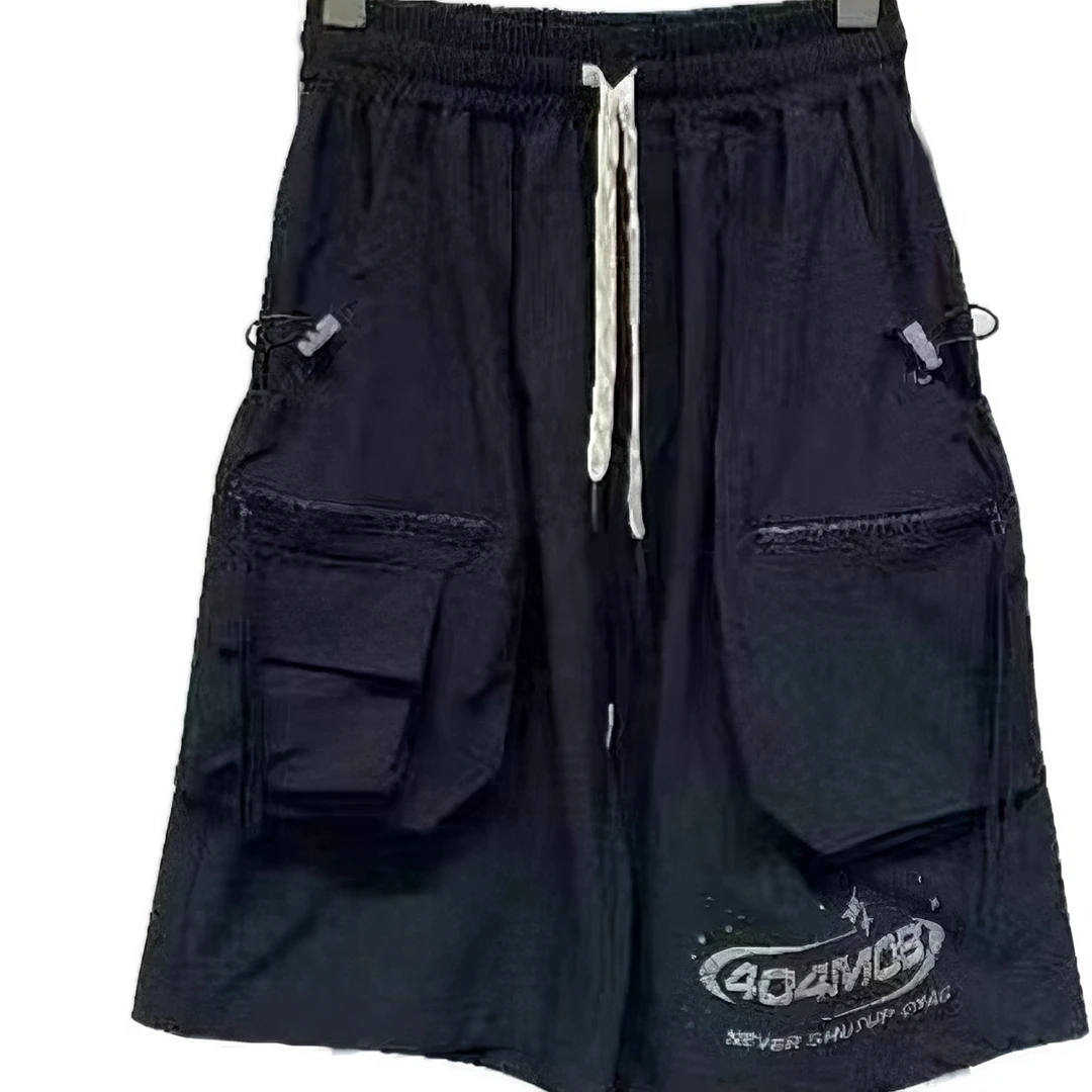 潮童7736时尚薄款冰丝四面弹力立体立体立体口袋工装裤百搭潮流