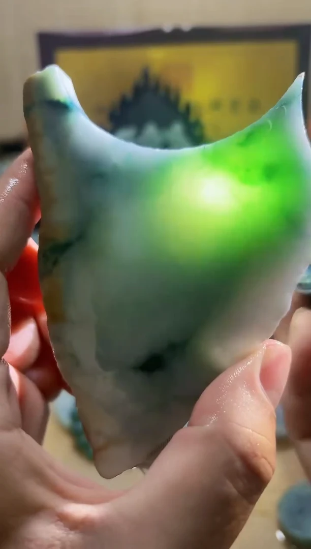 颈饰未镶嵌翡翠A货常星5786