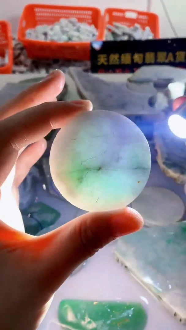 颈饰未镶嵌翡翠翡翠缅甸A货翡翠390