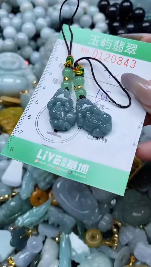 翡翠未镶嵌颈饰闪购0120843多样性发其一