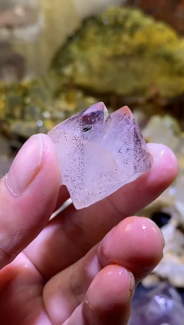 未镶嵌珠宝半成品水晶50号四川超七花园水晶