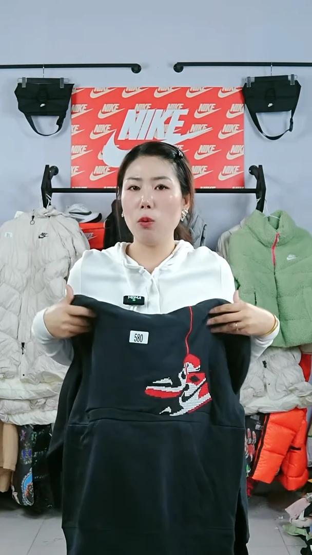 580闪购编码Nike/Jordan运动衣以直播间过款为准尺码XL