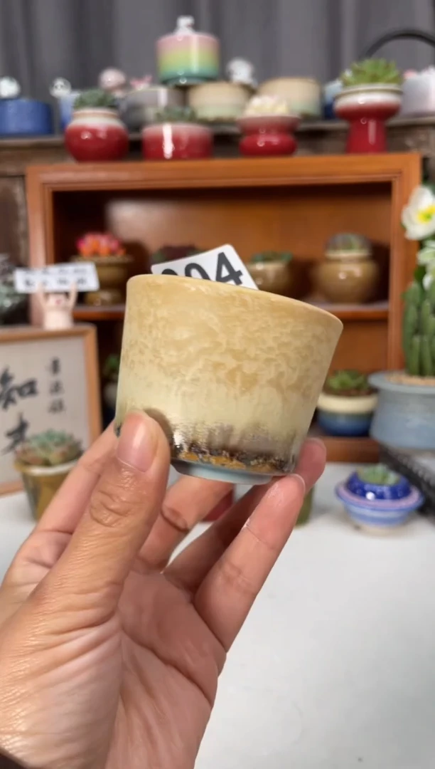 瓷片304知木小芳花盆编号