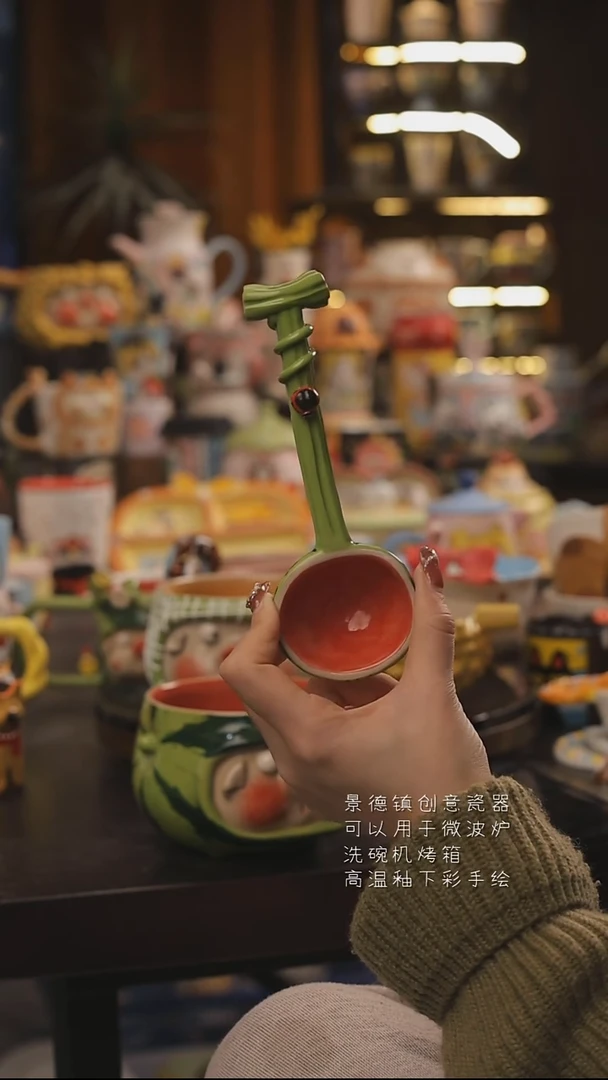 景德镇釉下彩绘设计师款式陶瓷