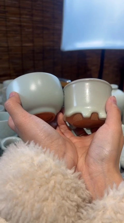 【闪购商品】杯北宋官瓷主人杯微瑕