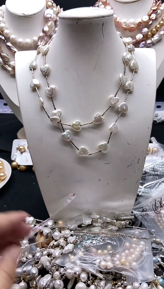 颈饰未镶嵌淡水珍珠1