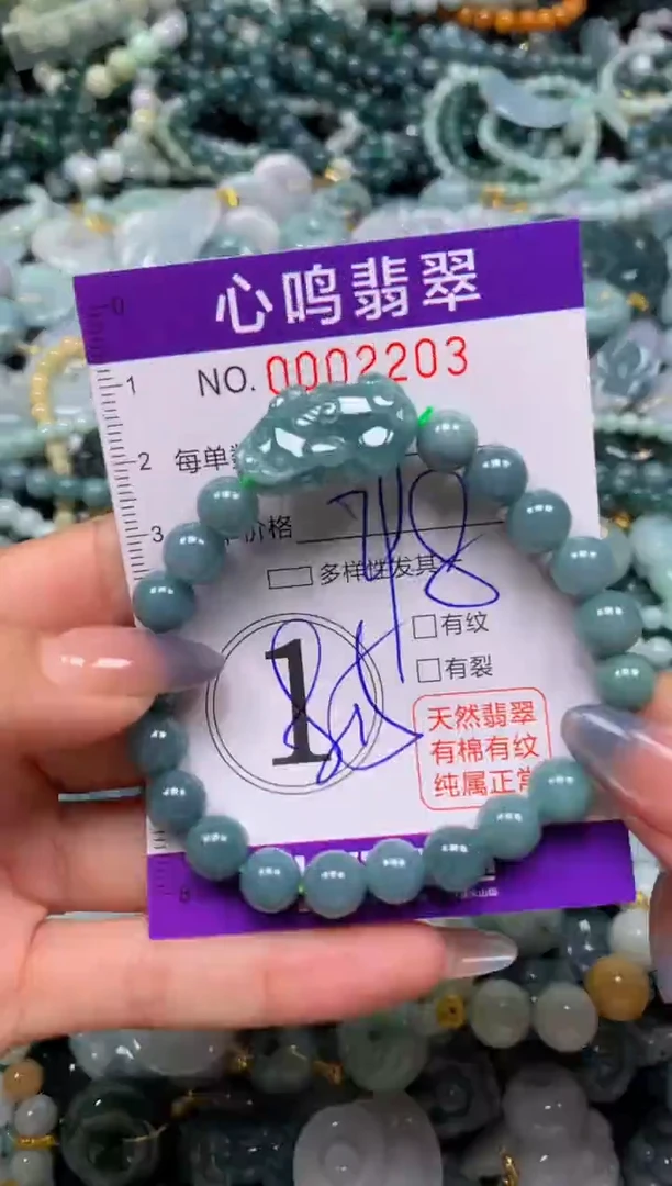 颈饰未镶嵌翡翠闪购002203