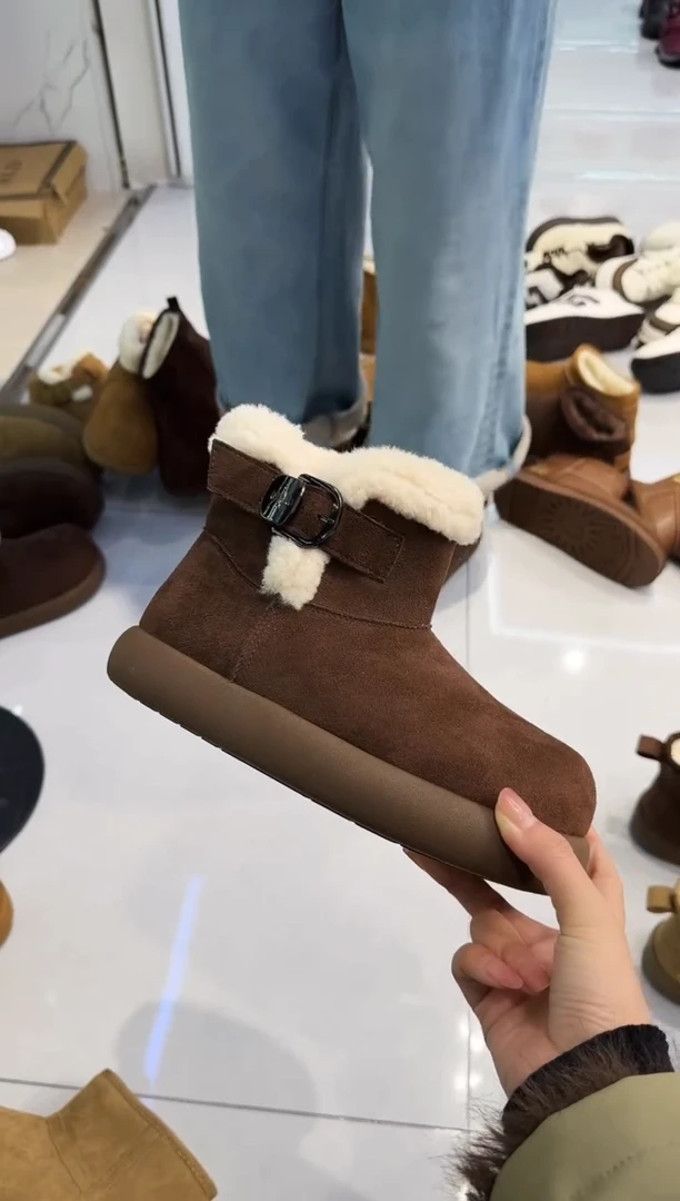 大土豆 加棉 6606 棕色 38 码