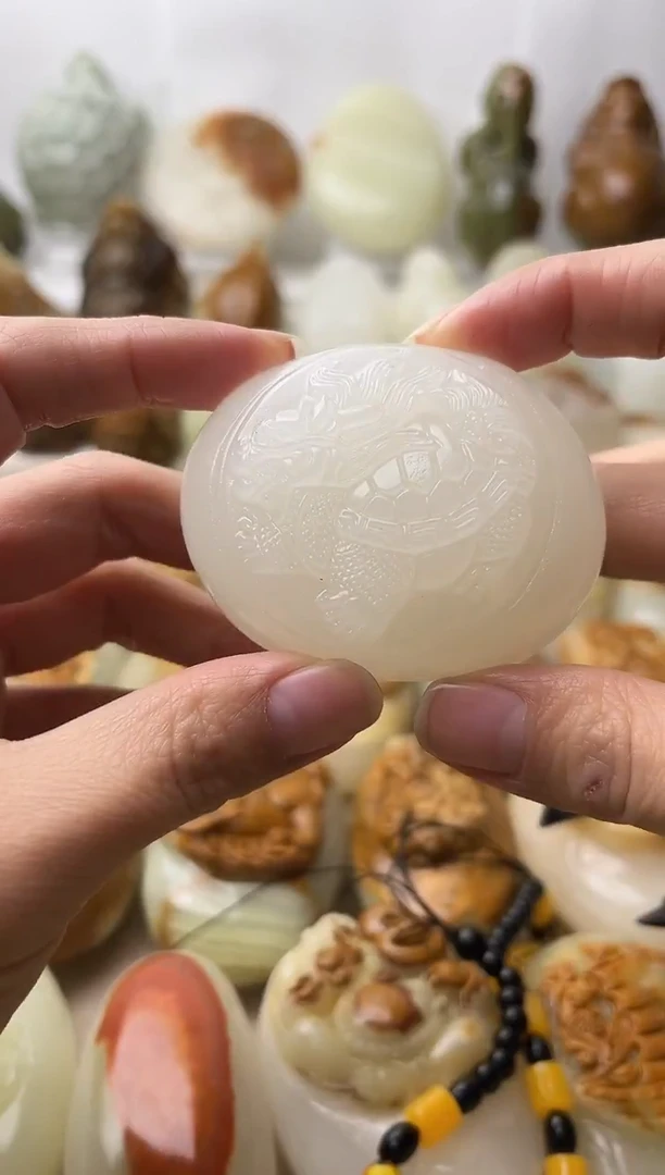 石材古青石棉纹正常不退换龙龟