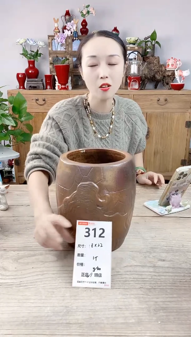 小玩子花盆直播编号312