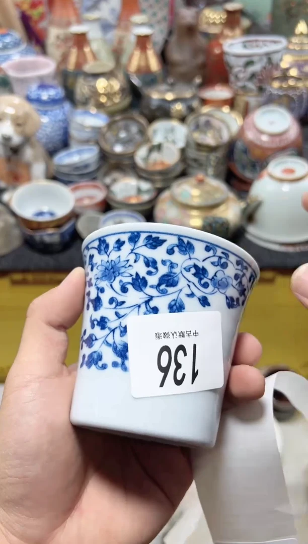 瓷片夏目海外回流瓷器中古品。