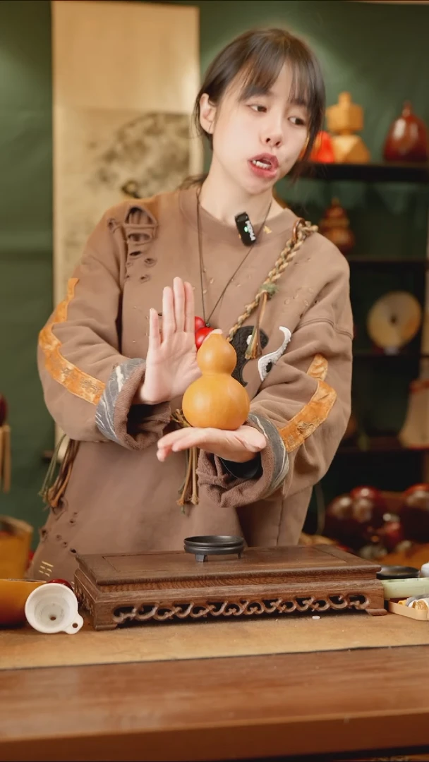 137号精品天然大漆酒葫芦一物一拍~